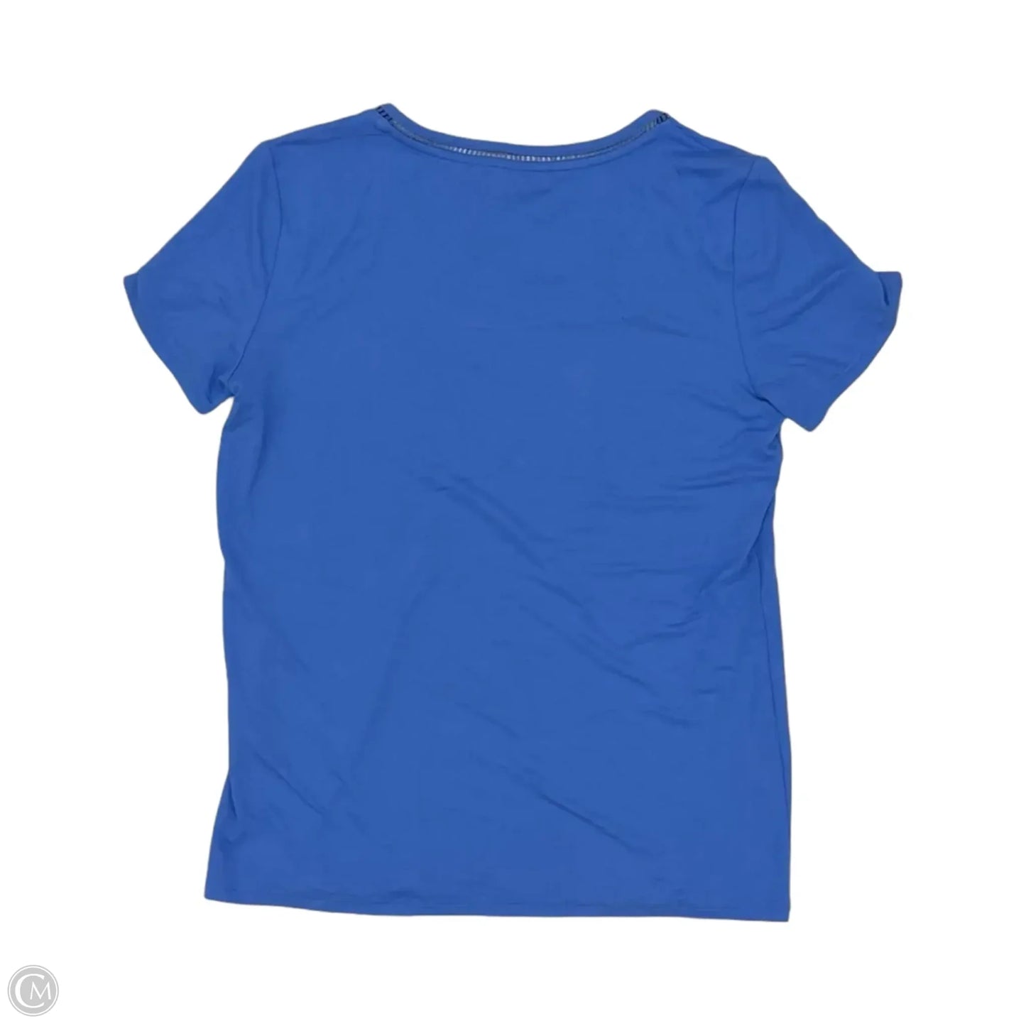 Top Short Sleeve By Tommy Hilfiger In Blue, Size: S