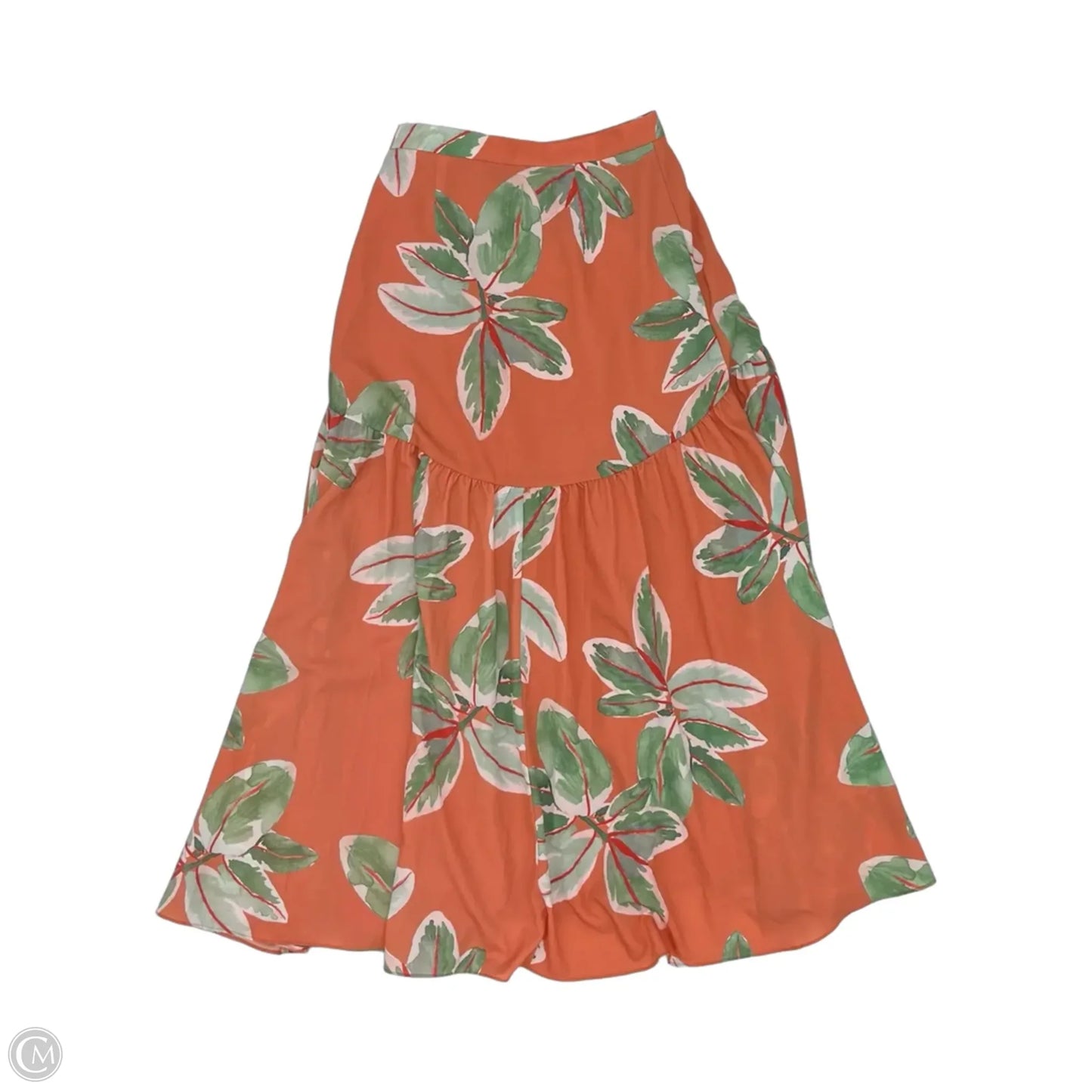 Skirt Midi By Clothes Mentor In Floral Print, Size: Xs
