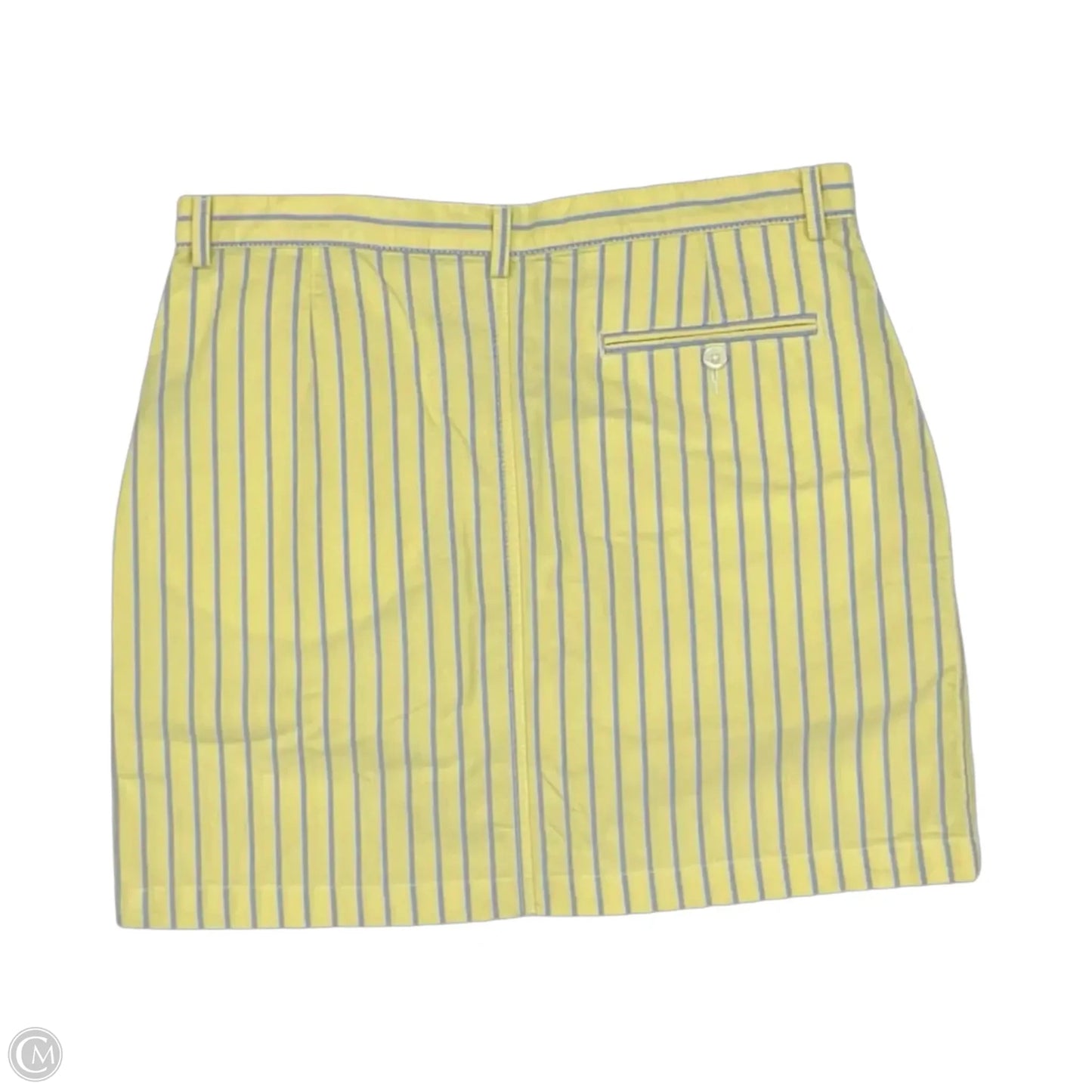 Skirt Mini & Short By Ralph Lauren In Blue & Yellow, Size: 6