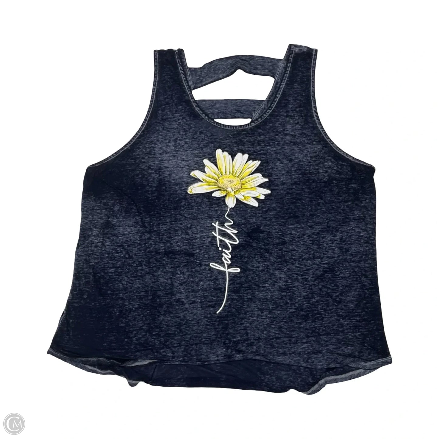 Tank Top By Clothes Mentor In Blue, Size: 3x