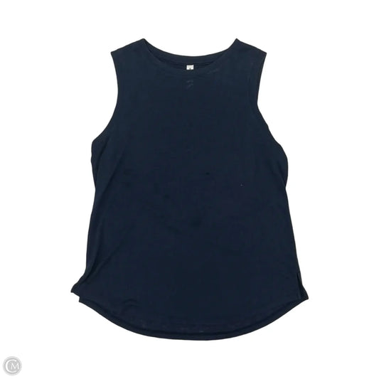 Athletic Tank Top By Athleta In Navy, Size: L