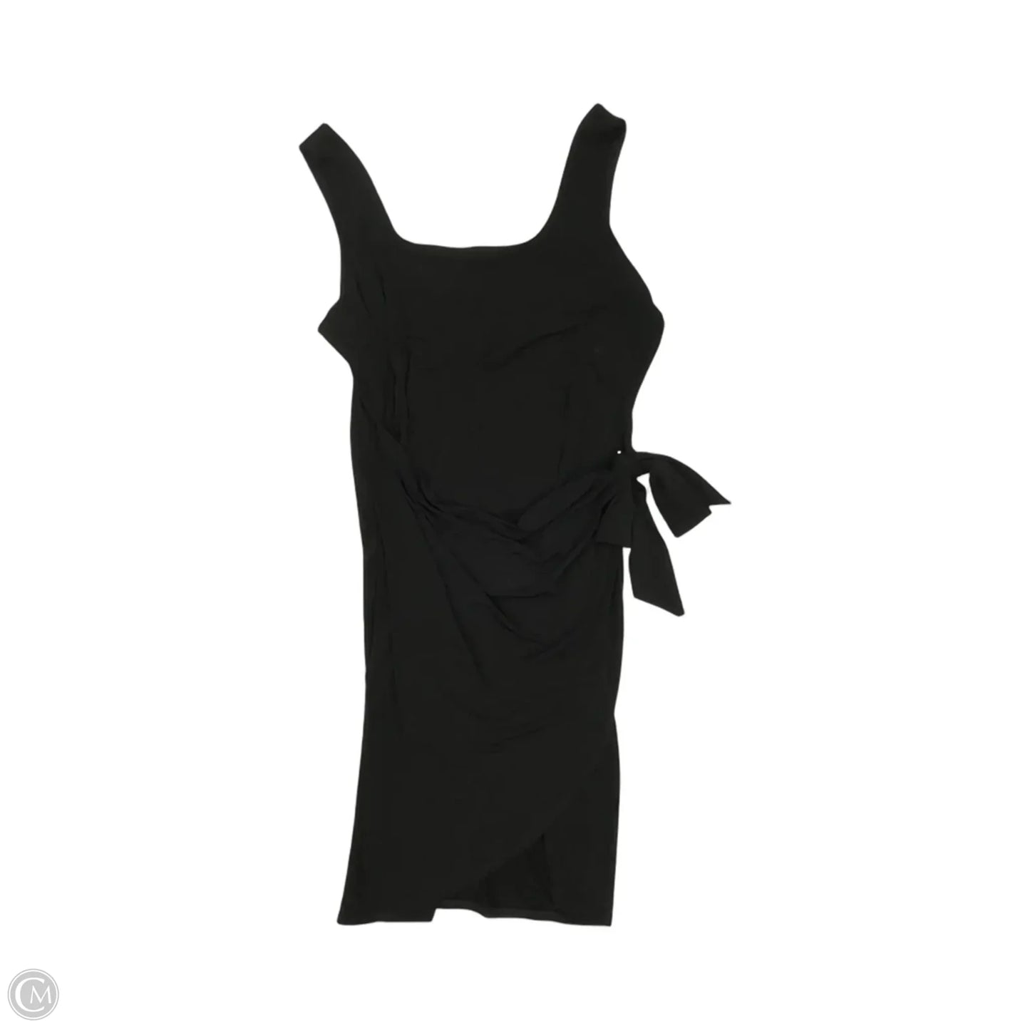 Dress Party Midi By Express In Black, Size: Xl