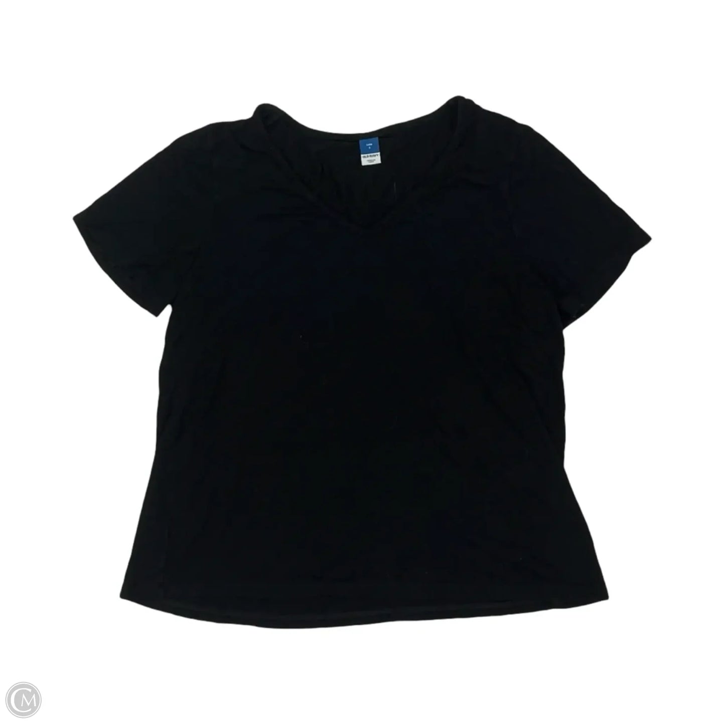 Top Short Sleeve By Old Navy In Black, Size: S