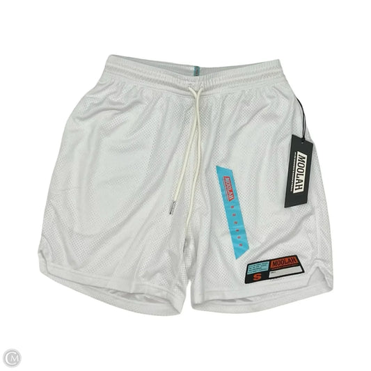 Athletic Shorts By Clothes Mentor In White, Size: S