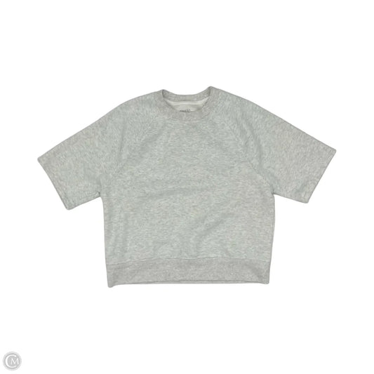 Top Short Sleeve By Time And Tru In Grey, Size: S