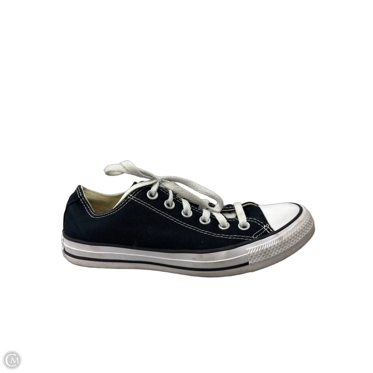 Shoes Sneakers By Converse In Black & White, Size: 8.5