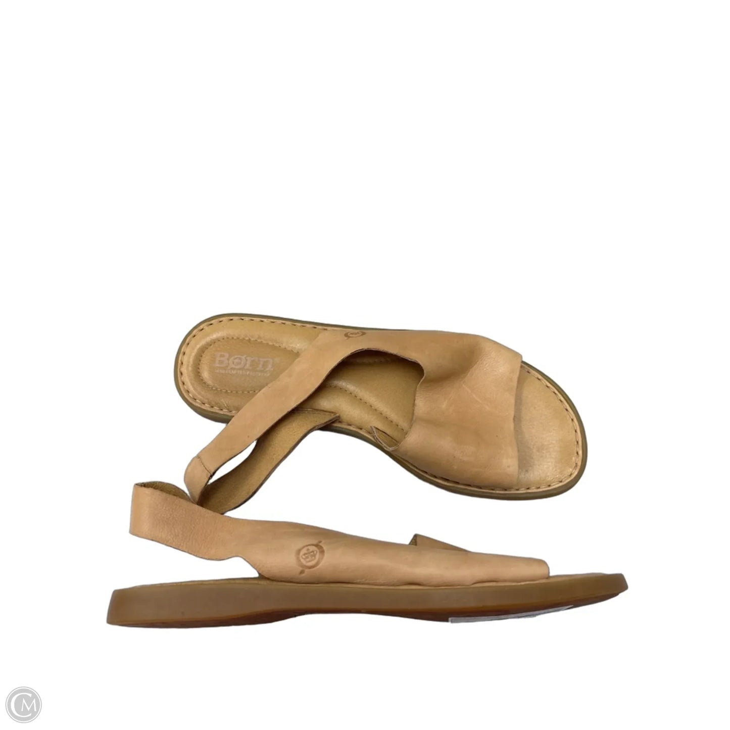 Sandals Flats By Born In Brown, Size: 7