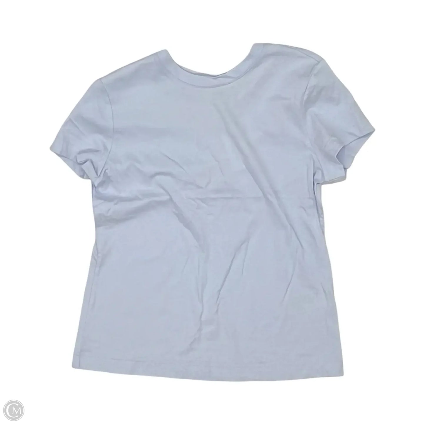 Top Short Sleeve By Banana Republic In Blue, Size: S