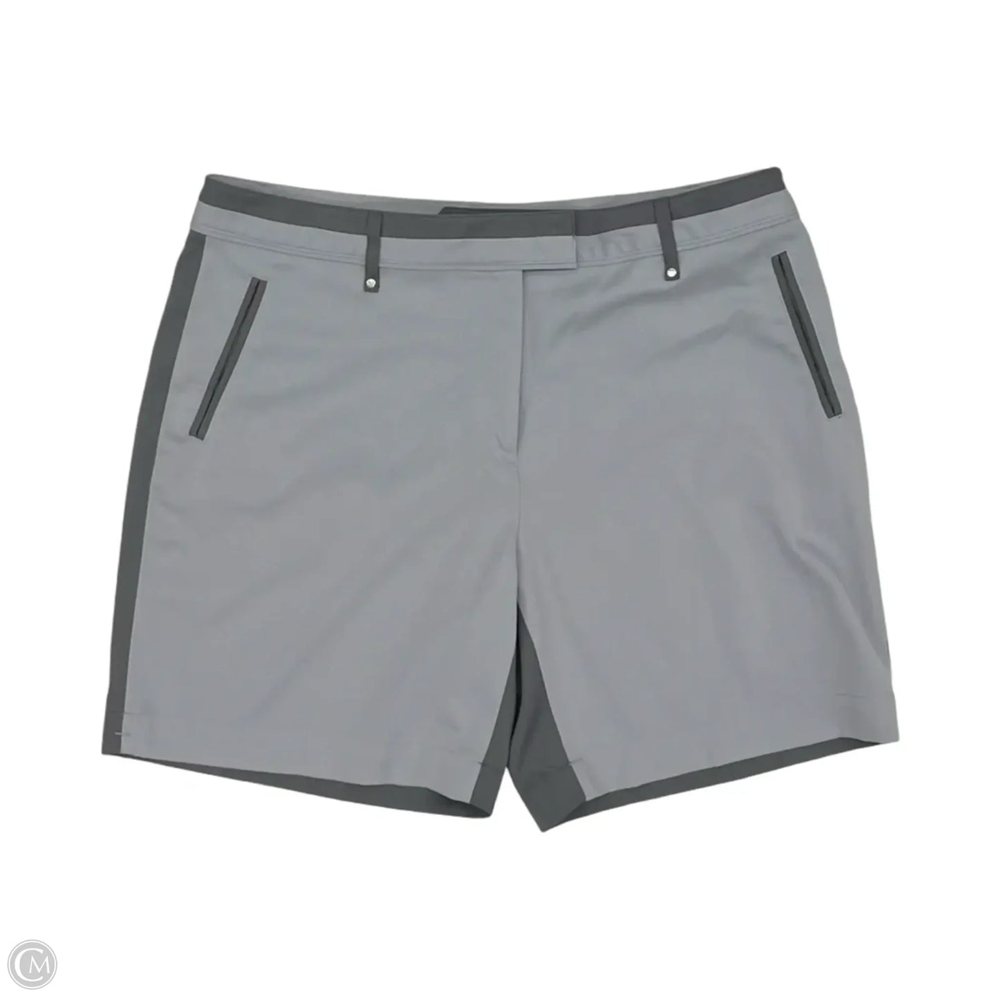 Athletic Shorts By Lady Hagen In Grey, Size: M