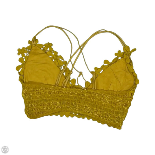 Bralette By Clothes Mentor In Yellow, Size: M