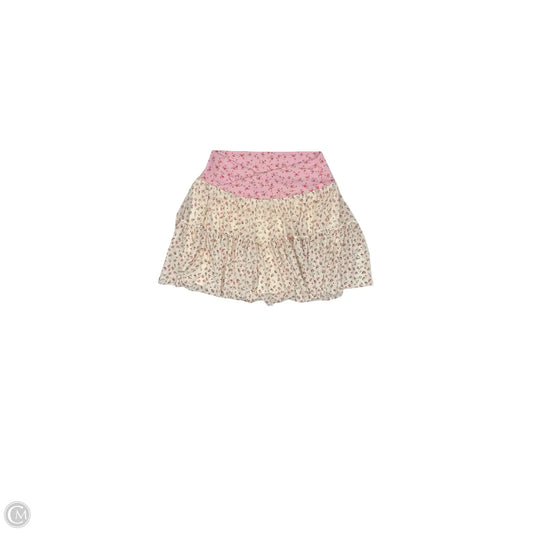 Skort By Clothes Mentor In Floral Print, Size: M
