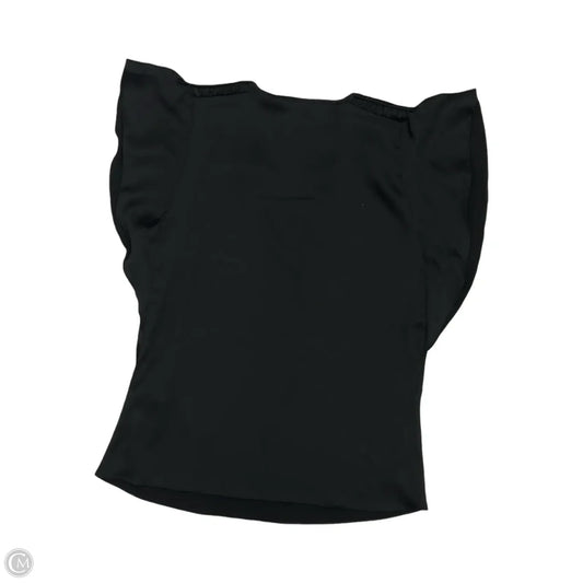 Blouse Short Sleeve By White House Black Market In Black, Size: S