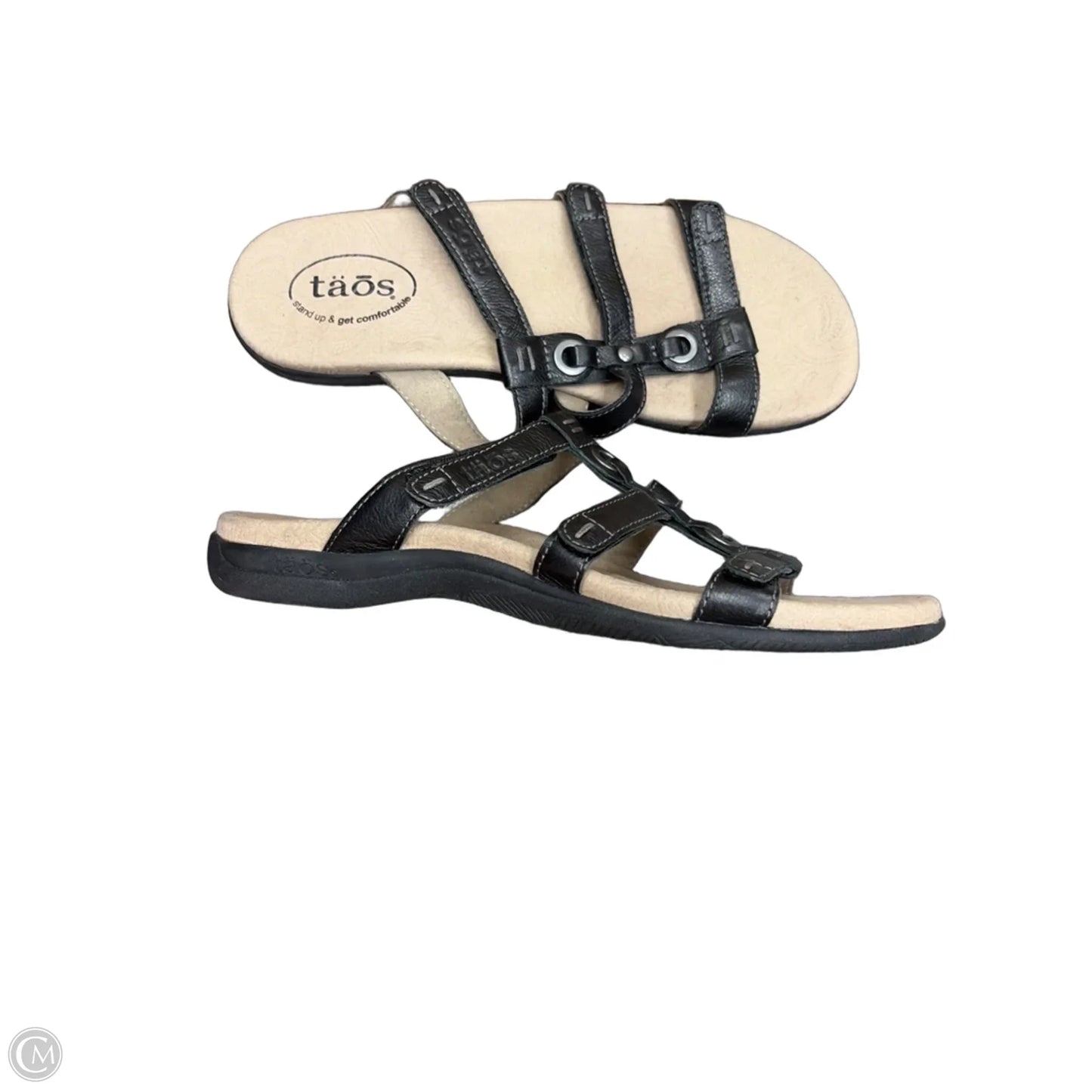 Sandals Flats By Taos In Black, Size: 9