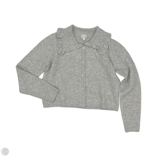 Sweater Cardigan By Maeve In Grey, Size: L