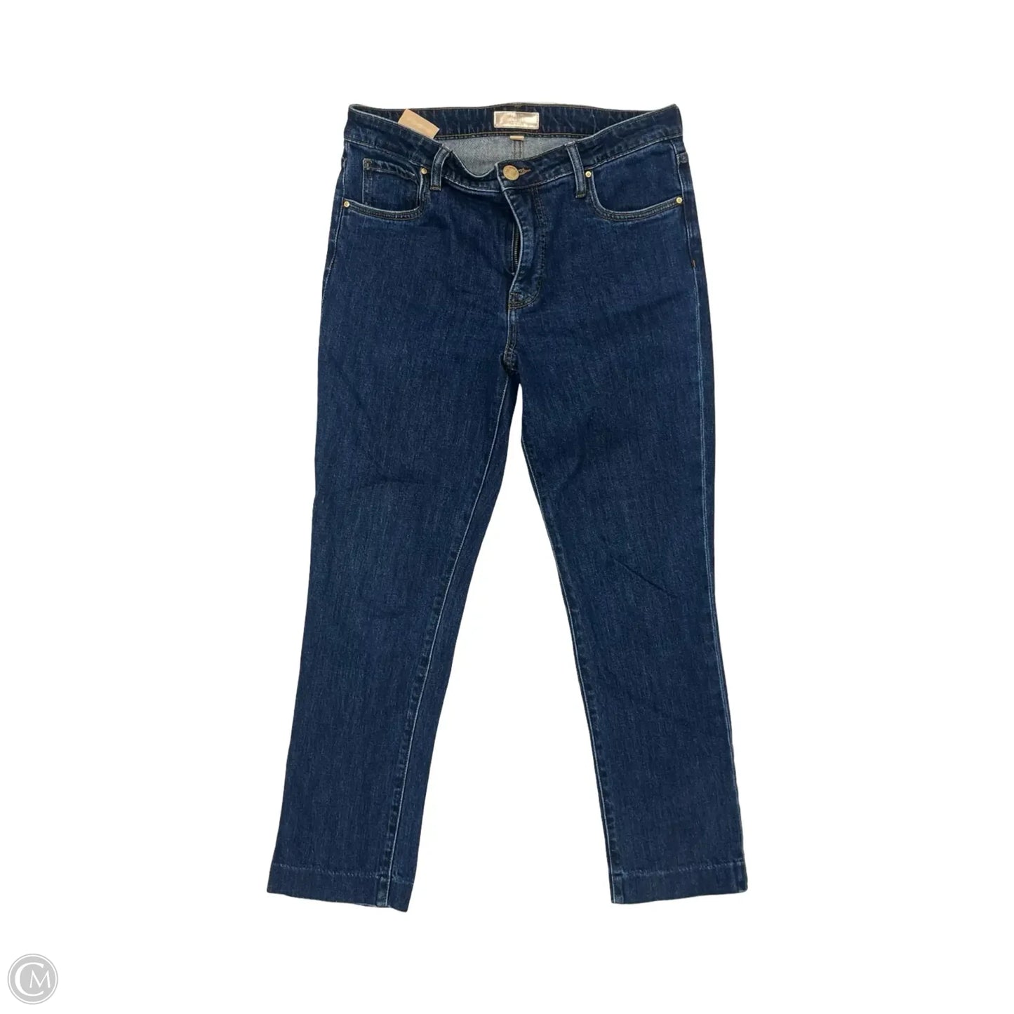 Jeans Straight By Kut In Blue Denim, Size: 4
