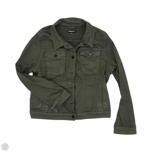 Jacket Other By Prosperity In Green, Size: Xxl