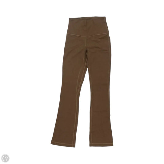 Athletic Leggings By Lululemon In Brown, Size: S