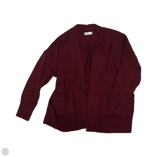 Sweater Cardigan By Sonoma In Red, Size: Xxl