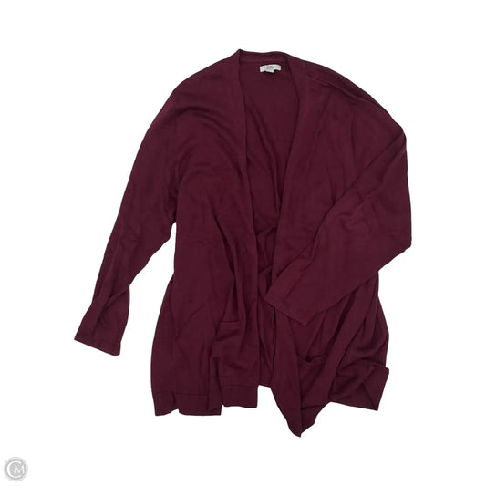 Cardigan By Croft And Barrow In Red, Size: 1x