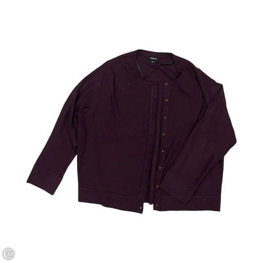 Cardigan By Torrid In Purple, Size: 1x