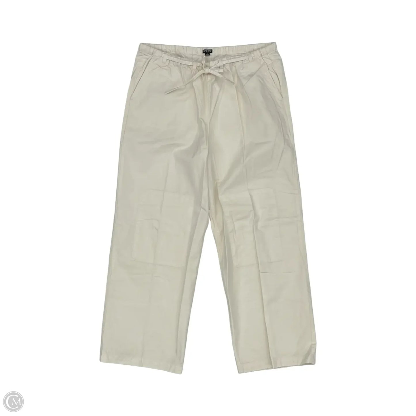 Pants Wide Leg By J. Crew In Cream, Size: M