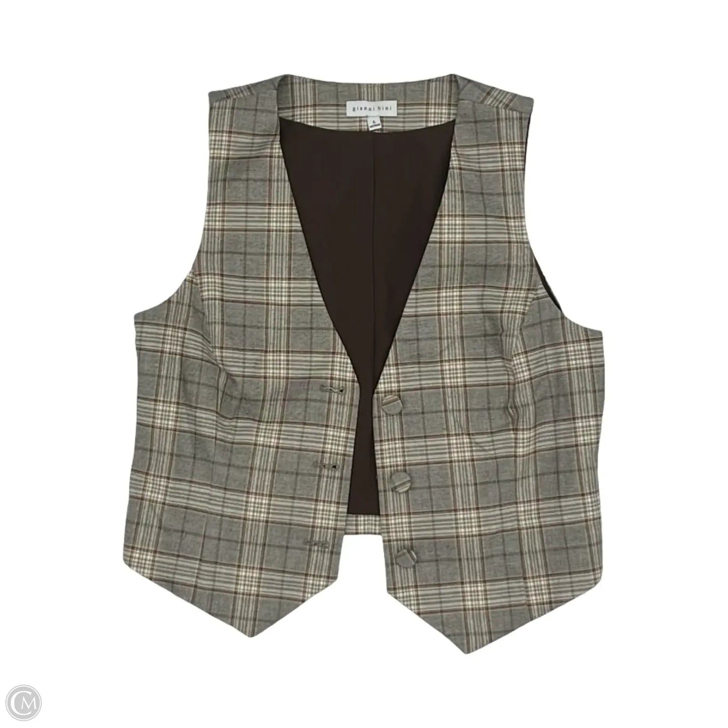 Vest Other By Gianni Bini In Brown, Size: S