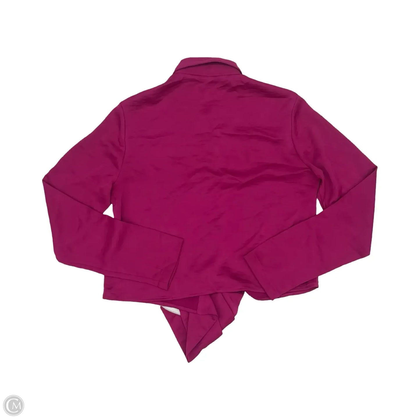 Blouse Long Sleeve By Express In Pink, Size: S