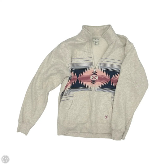 Sweatshirt Collar By Ariat In Multi-colored, Size: M