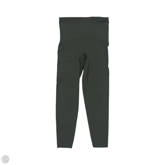 Athletic Leggings By Spanx In Green, Size: S