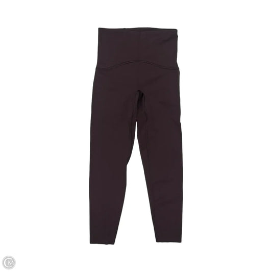 Athletic Leggings By Spanx In Brown, Size: S