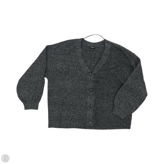 Sweater Cardigan By Torrid In Grey, Size: 2x