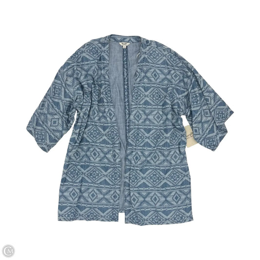 Cardigan By Wrangler In Blue, Size: Xl