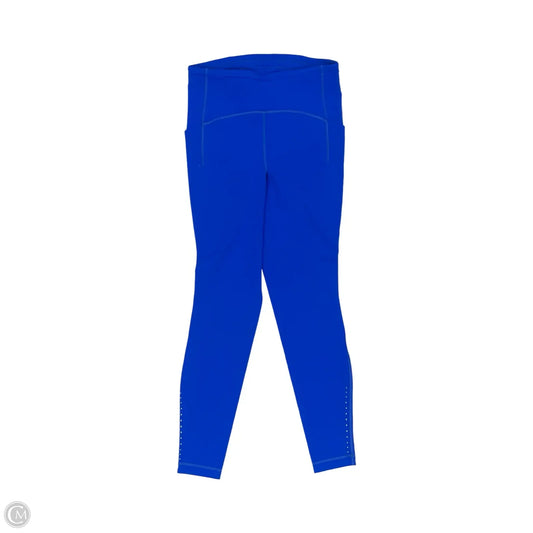 Athletic Leggings By Lululemon In Blue, Size: M