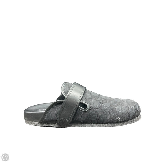 Shoes Designer By Coach In Black, Size: 8