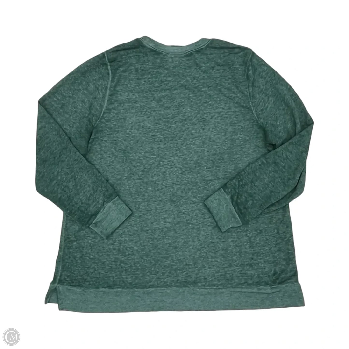 Top Long Sleeve By Lane Bryant In Green, Size: L