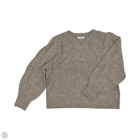 Sweater By Old Navy In Brown, Size: 2x