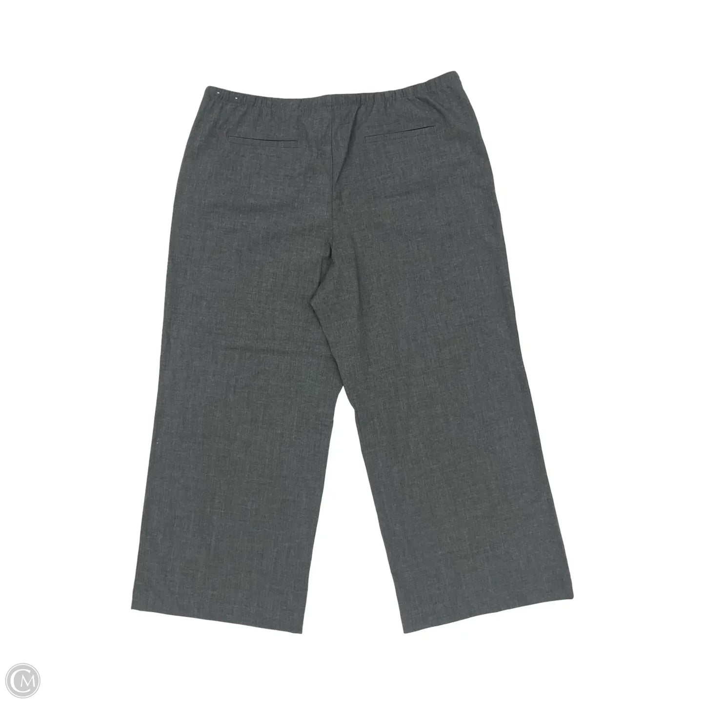 Pants Wide Leg By Loft In Grey, Size: Xxl