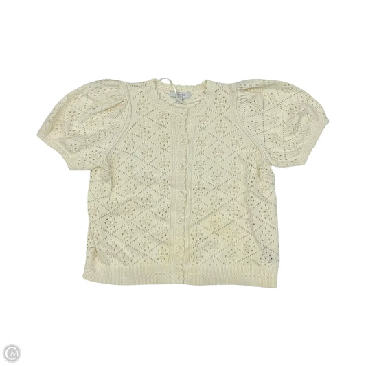 Cardigan By Torrid In Cream, Size: 3x