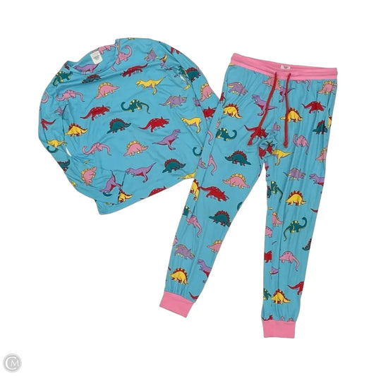Pajamas 2pc By Clothes Mentor In Multi-colored, Size: L