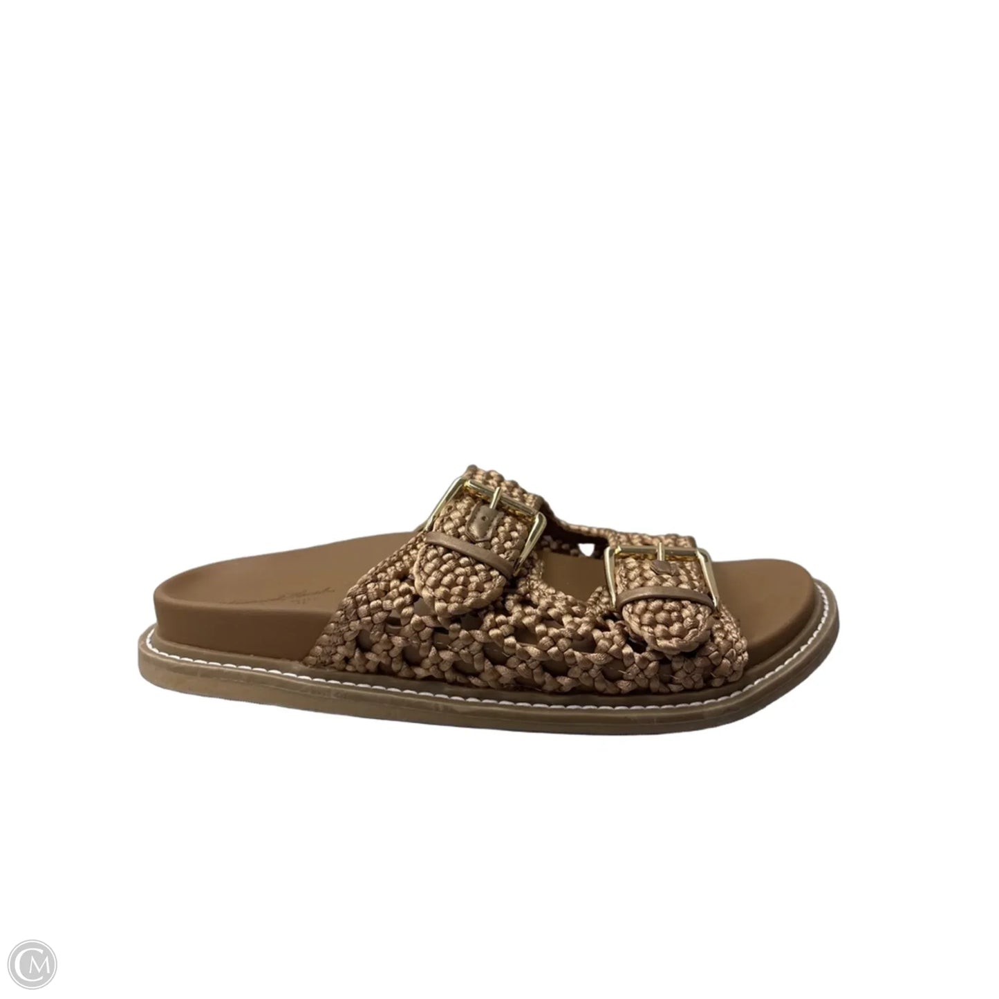 Sandals Flats By Universal Thread In Brown, Size: 8