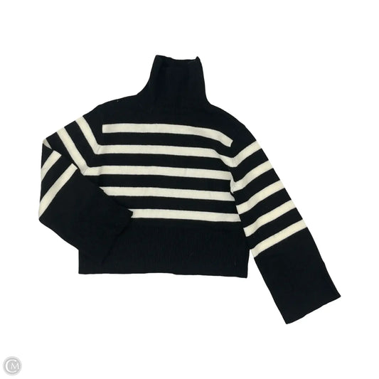 Sweater By Clothes Mentor In Black & Cream, Size: Xl