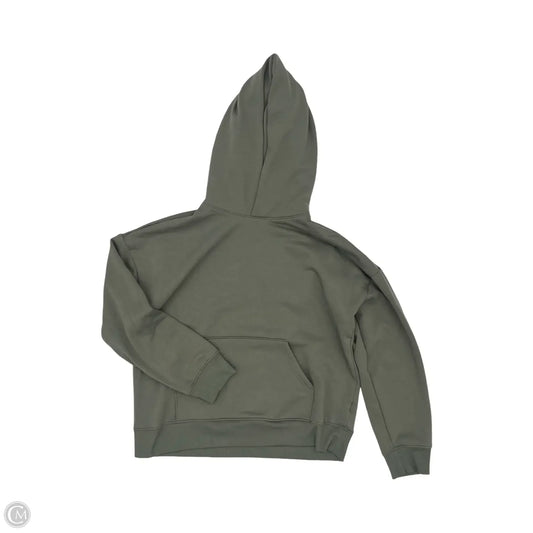 Sweatshirt Hoodie By Athletic Works In Green, Size: M