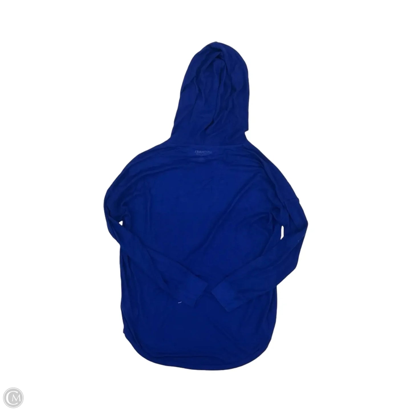Top Long Sleeve Designer By Michael Kors In Blue, Size: S
