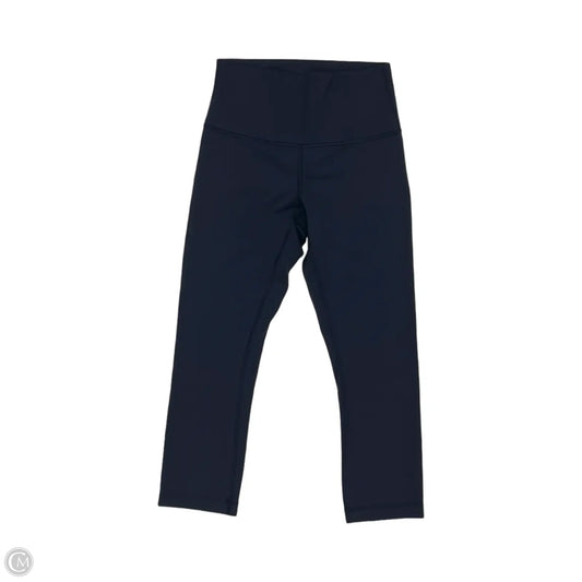 Athletic Leggings Capris By Lululemon In Navy, Size: S