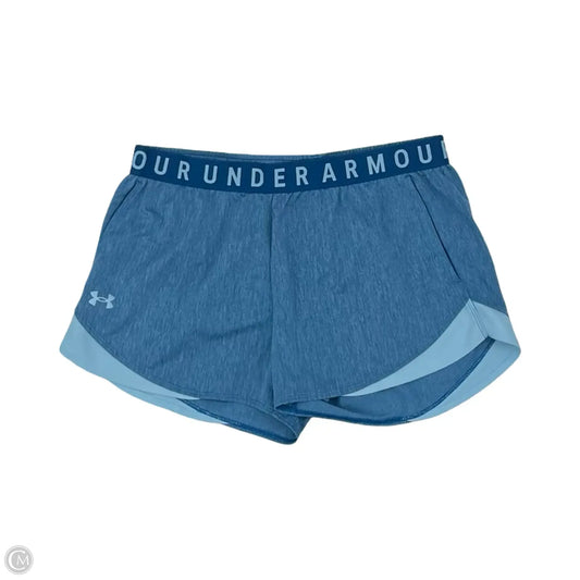 Athletic Shorts By Under Armour In Blue, Size: L