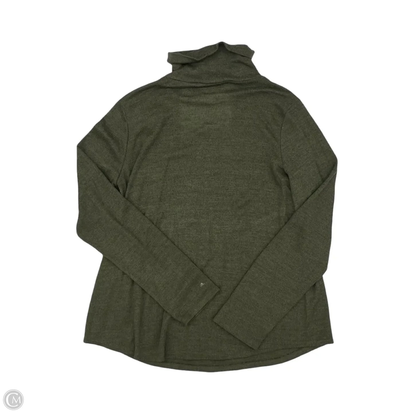 Top Long Sleeve By Sonoma In Green, Size: Xl