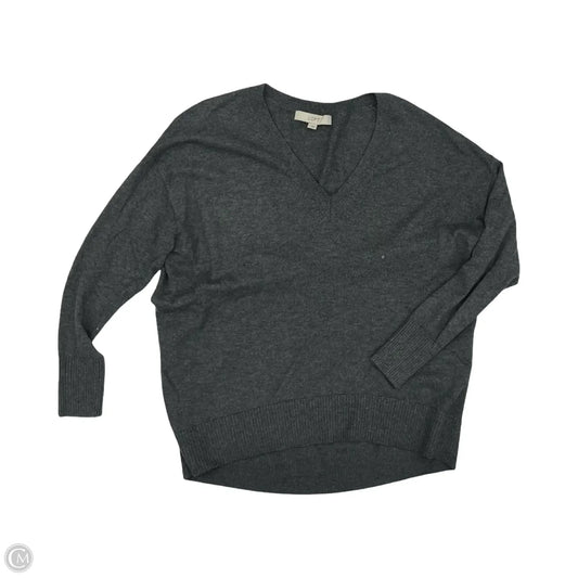 Sweater By Loft In Grey, Size: S