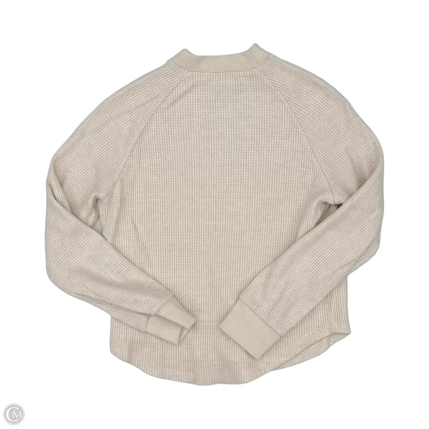 Top Long Sleeve By Madewell In Pink, Size: Xs