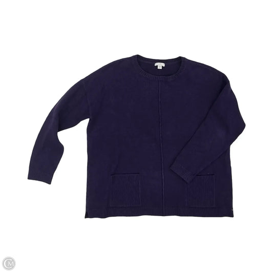 Sweater By J. Jill In Purple, Size: Mp