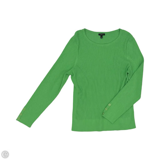 Sweater By Talbots In Green, Size: Lp